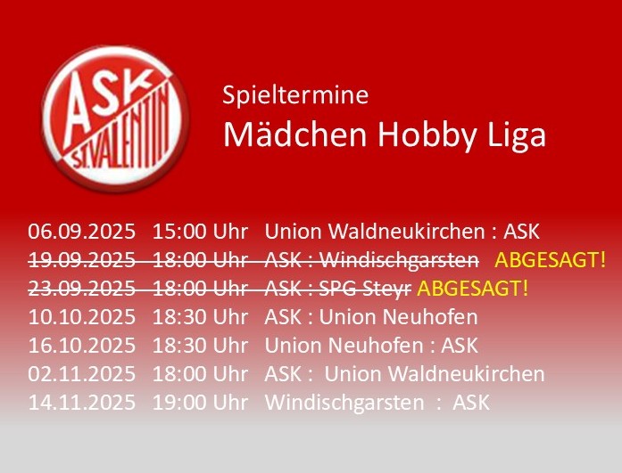 Spieltermine MHL He2025