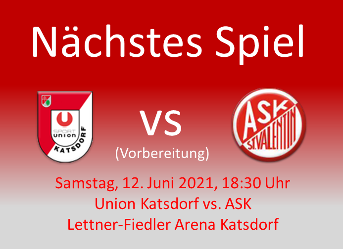 vorbereitung union katsdorf vs. ask 12 06 2021